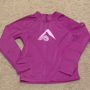 Kids Purple Rash Guard